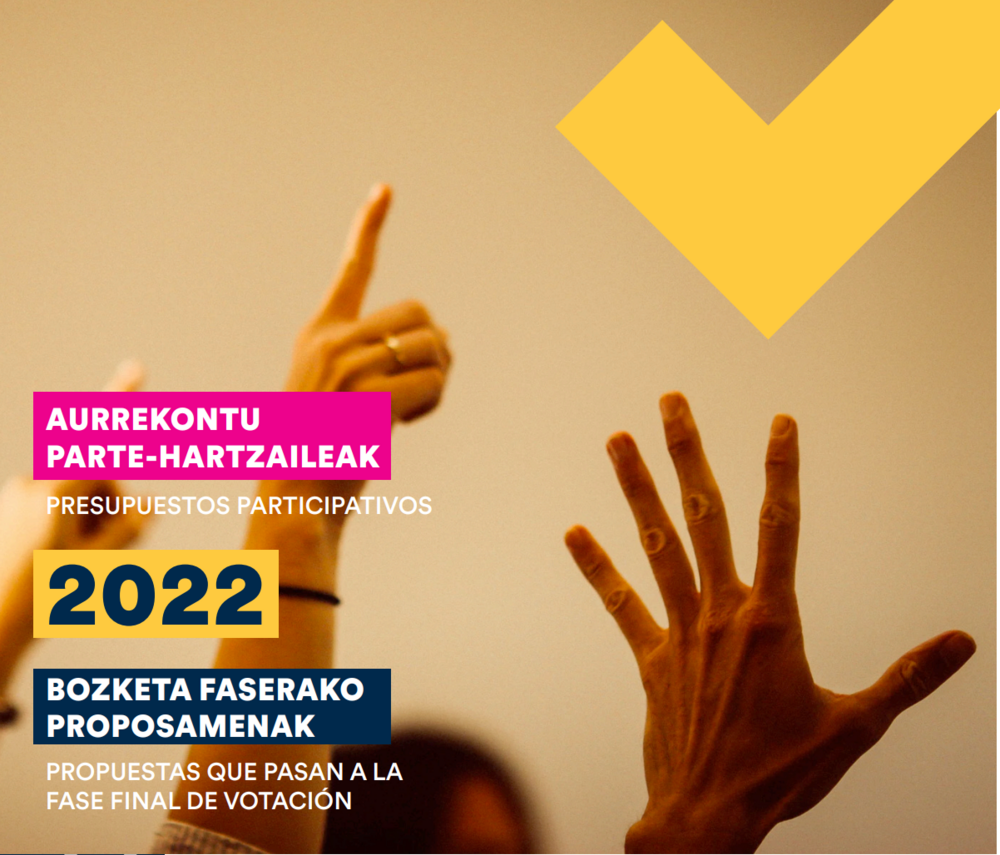 Presupuestos participativos 2022 
