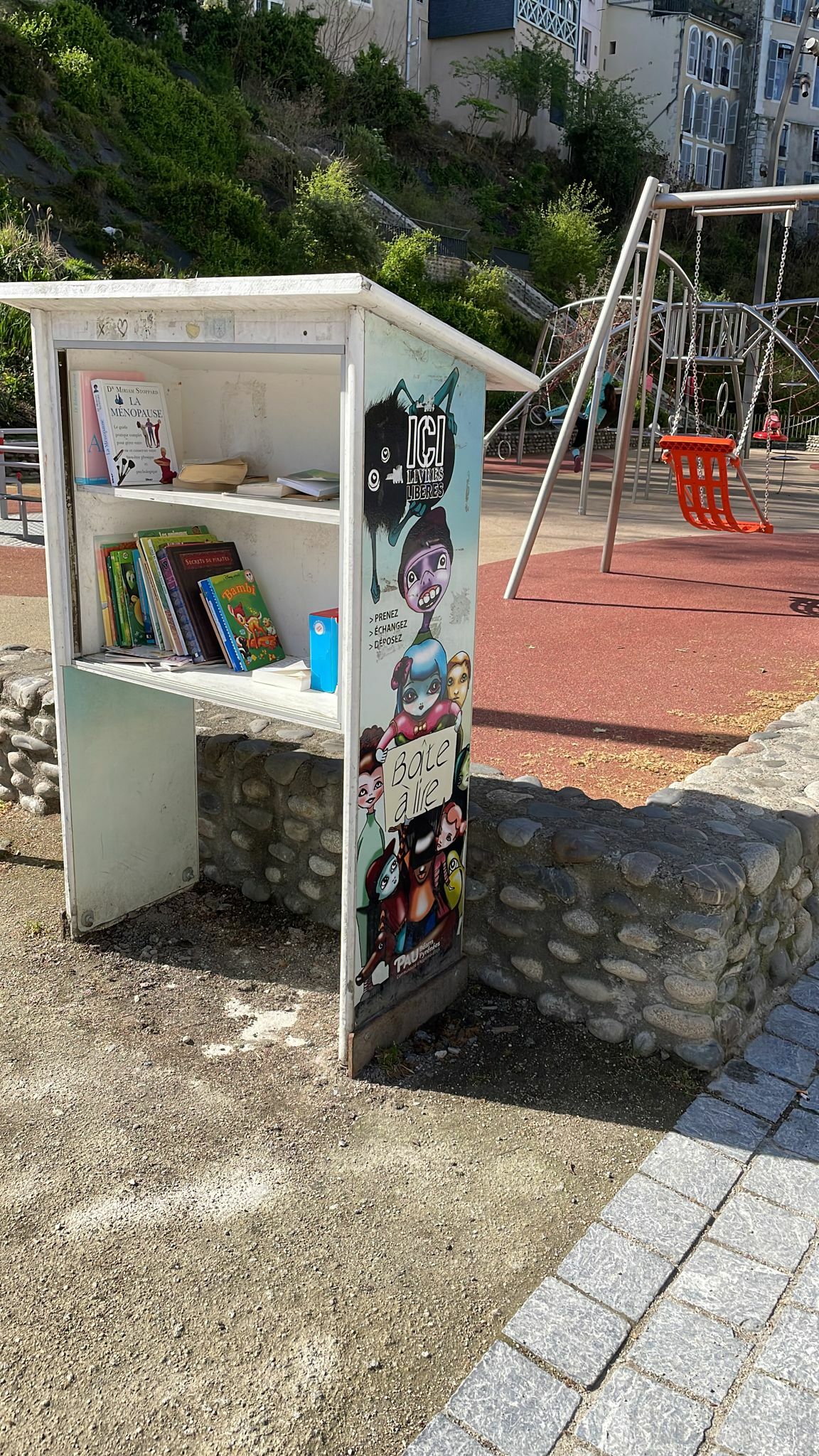 Libros en el Parque de Txistulanda 